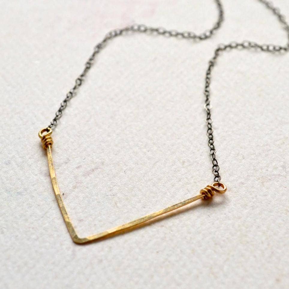 Foamy Wader - Vente Colliers à pendentif - Collier Chevron - Collier pendentif chevron v chatoyant12