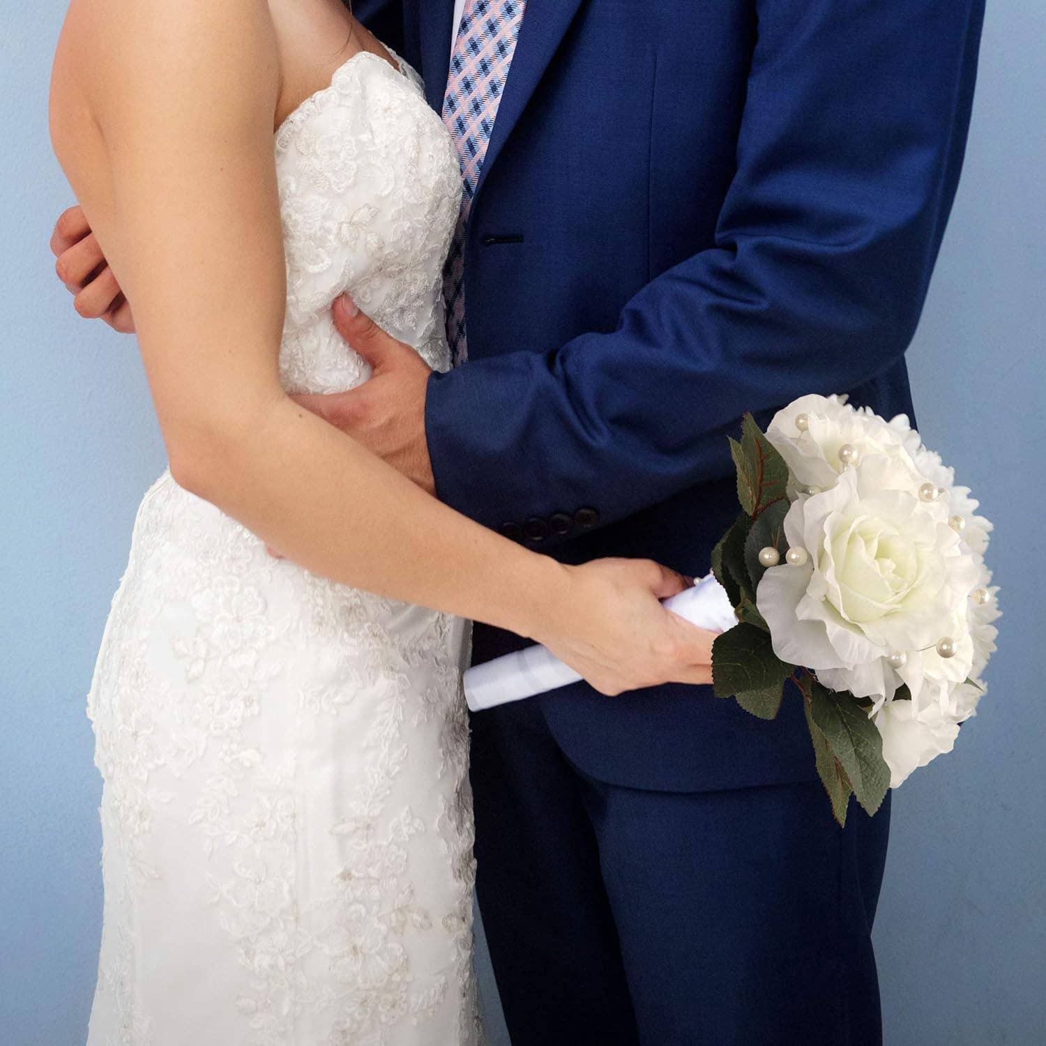 Larksilk - Wholesale Christmas Decoration - 24-Pack Pearl White Christmas Holly Berry Stems, 35 Berries3