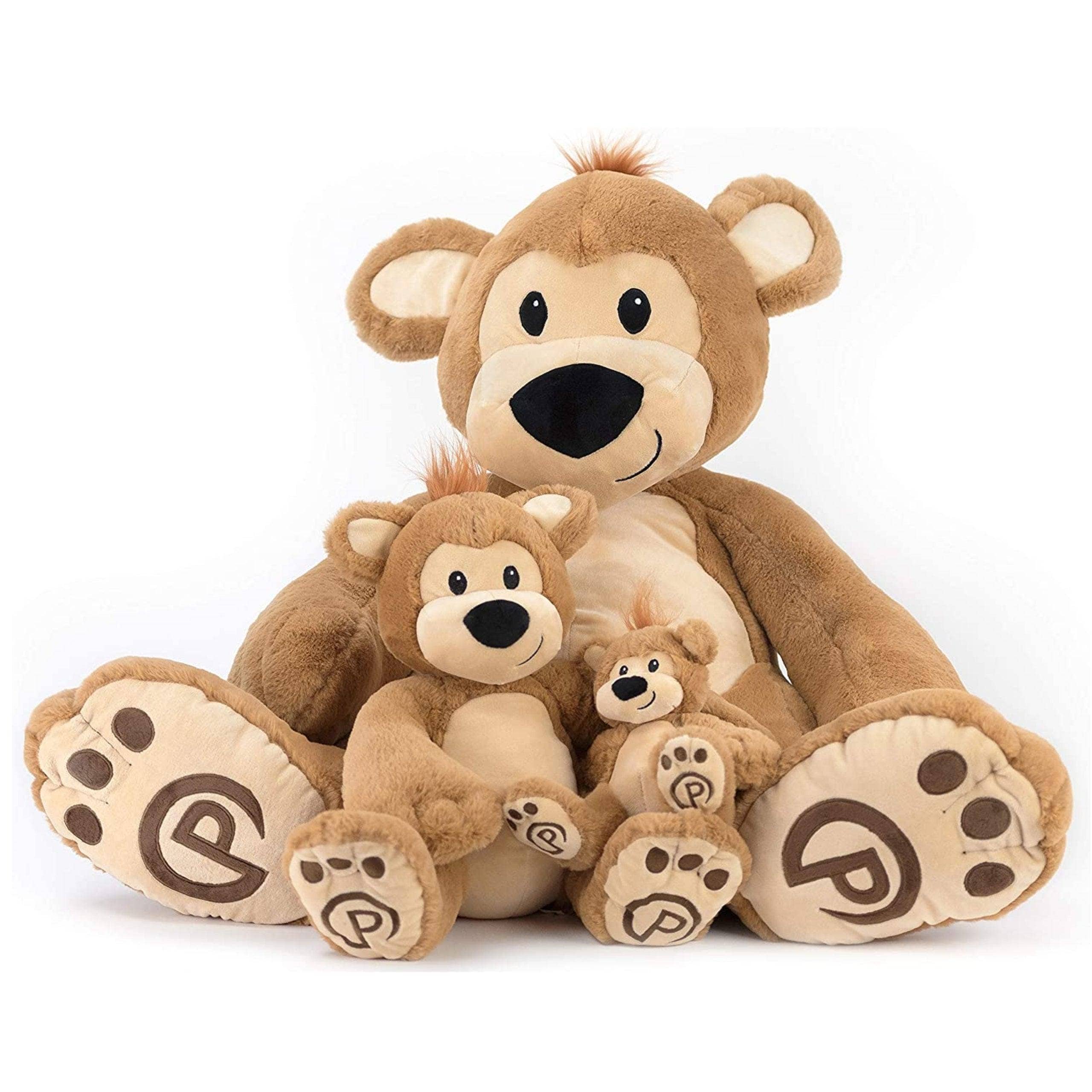 OrangeOnions - Wholesale Stuffed/Plush Toy - Kids & Baby - Plushible 10" Bear Stuffed Plush Toy (sitting)3