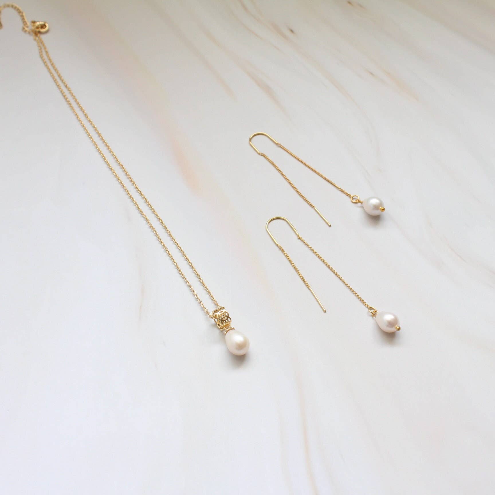 iBijoux - Wholesale Jewelry Set - Freshwater Pearl Necklace Earrings Set (1S01)0