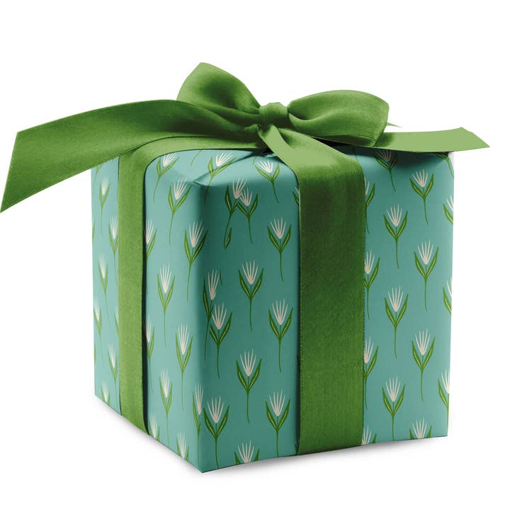Rebecca Jane Woolbright - Wholesale Flat Wrap - Step Into Spring Wrapping Paper –Floral Gift Wrap (2 Sheets)