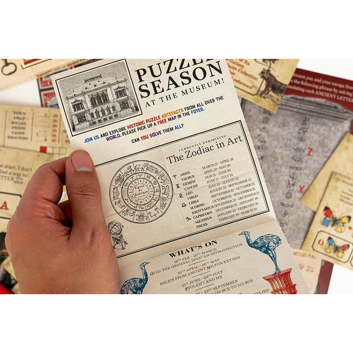 Professor Puzzle USA, Inc. - Wholesale Board Game - Mini Escape from the Museum Game (D.8)5