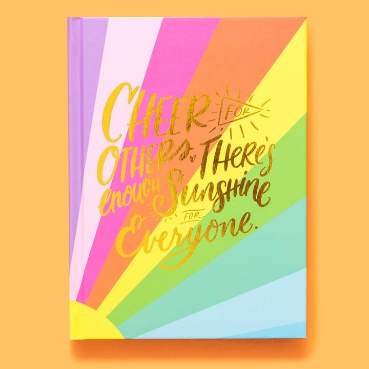 *ON SALE* Hardcover Notebook - "Cheer For Others..." for wholesale by Taylor Elliott Designs