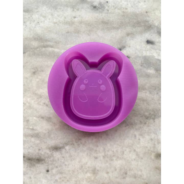 EllaRaeMouldsVinyls - Wholesale Craft Supplies - Pikachu Shaker Silicone Mould, Pokemon Shaker Mould
