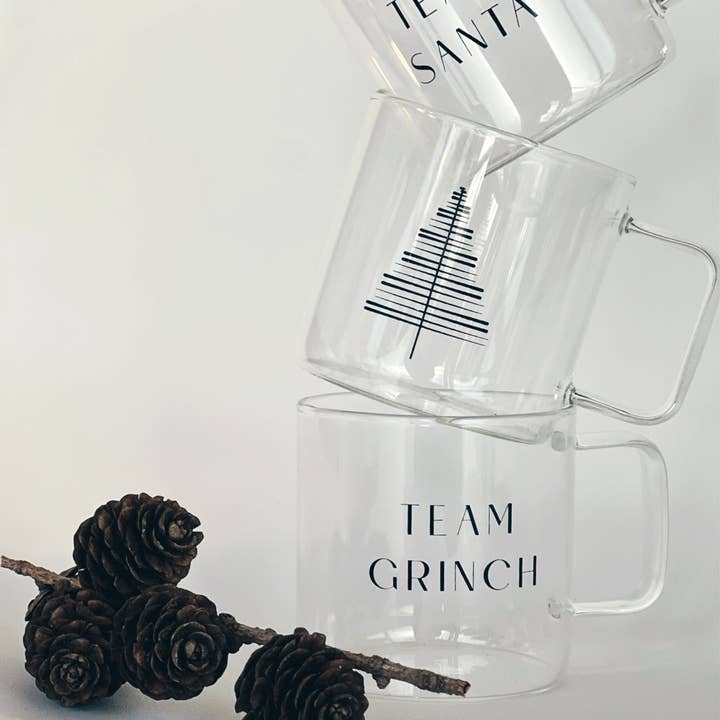 Goldscherben - Wholesale Drinking Glass/Cup - Xmas mulled wine glass Christmas glasses tea glass handle glass (VE=2)4