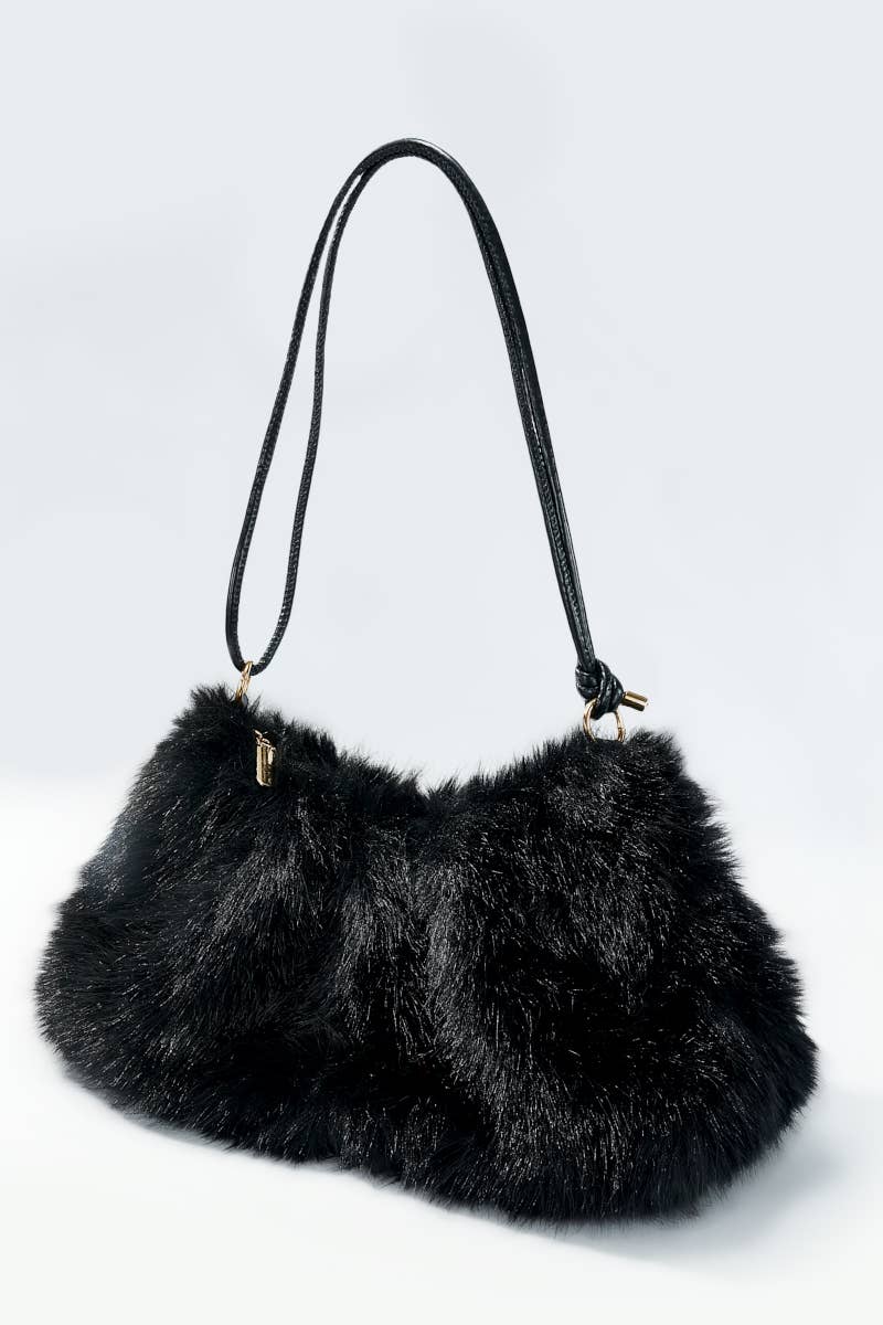 BYREN | ÉLINE L'ATELIER - Wholesale Shoulder Bag - Women's - Faux fur bag CY301JHUI1