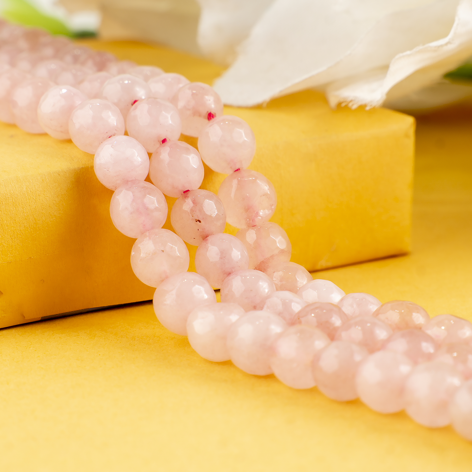 Soothing Crystals Beads – Großhandel Perlen – Facettierte Perlen | Rosenquarz | Kristallperlen für Schmuck8