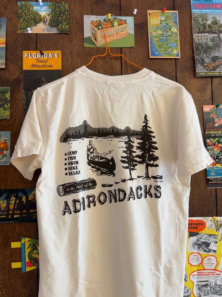 Adirondack-Gebirge T-Shirt für den Großhandel von 5801 Print House