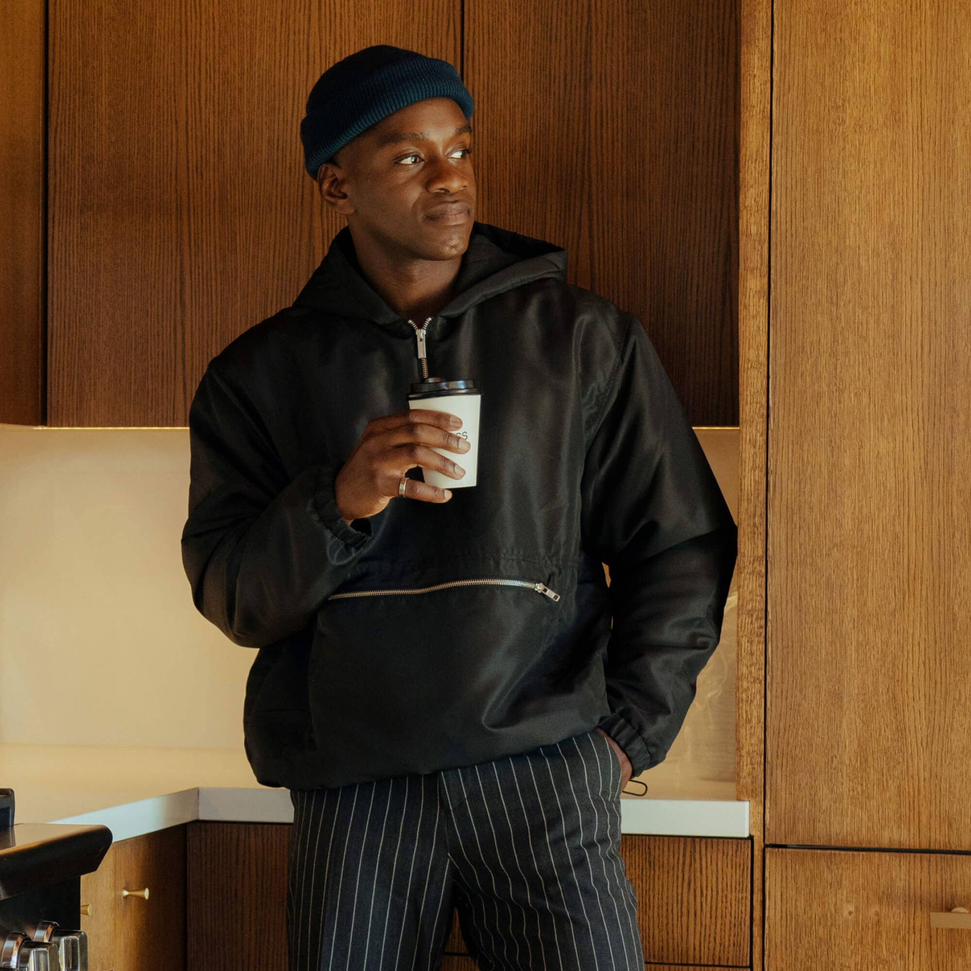 Talentless - Wholesale Jacket - Men's - MENS HALF ZIP JACKET16