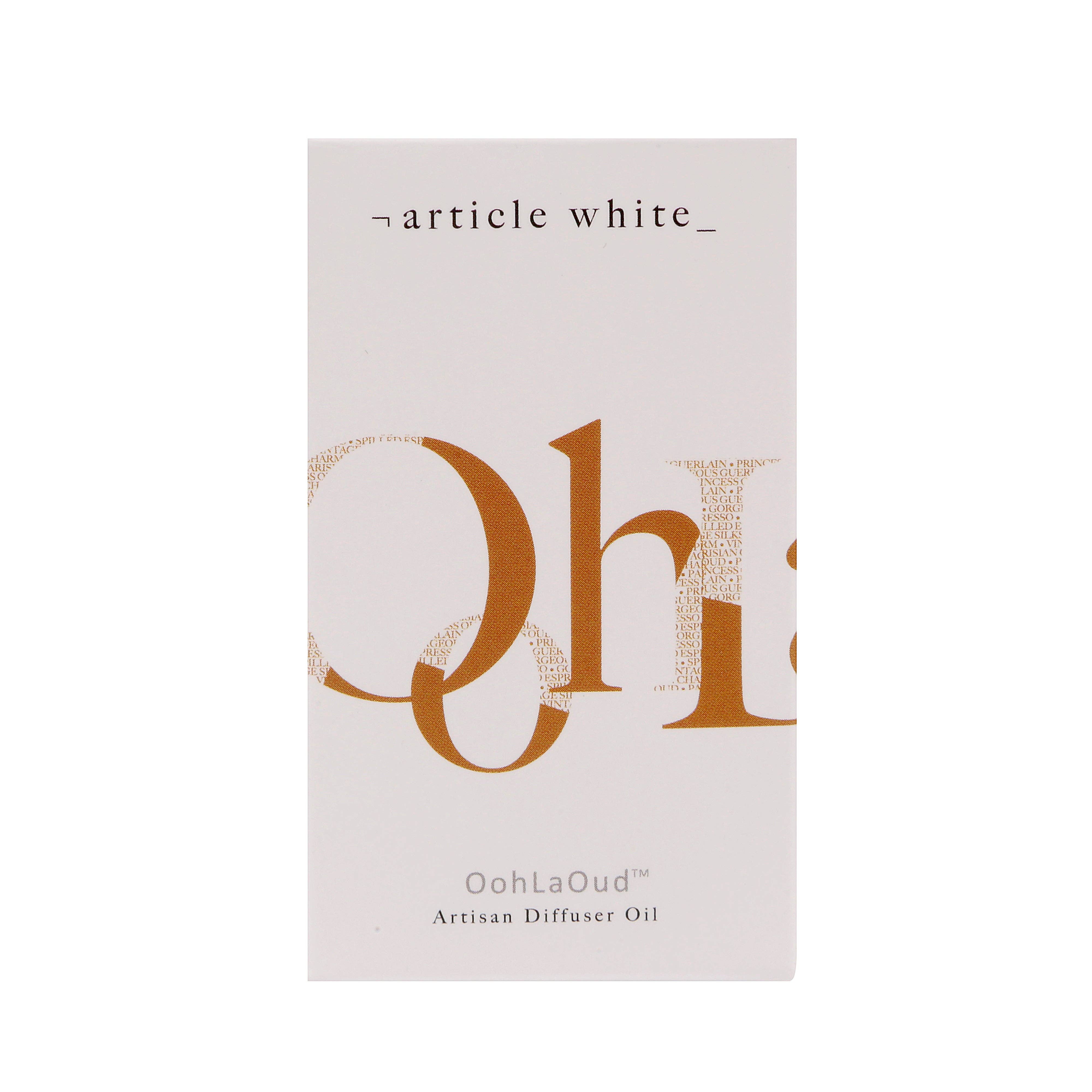 Article White - Vente Huile parfumée - Ooh La Oud Huile Diffuseur 10 ml2