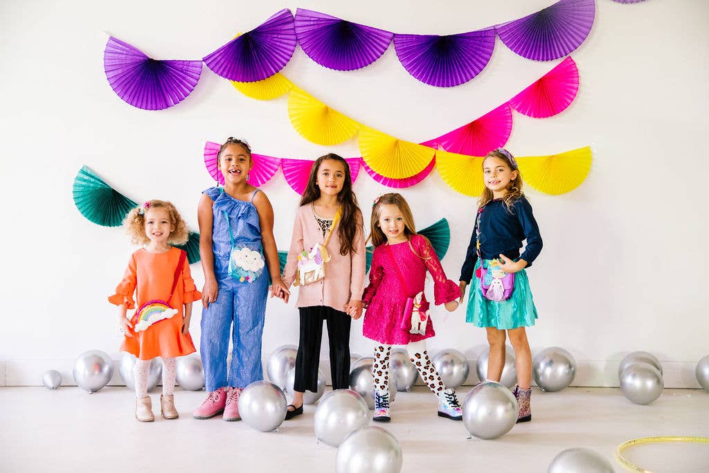 Lily and Momo - Wholesale Hair Clip - Kids - Cloud & Rainbow Kids Hair Clips- Rainbow Colors2