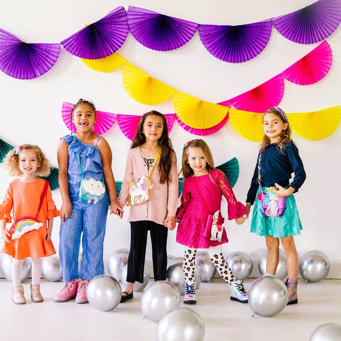 Lily and Momo - Wholesale Hair Clip - Kids - Cloud & Rainbow Kids Hair Clips- Rainbow Colors2