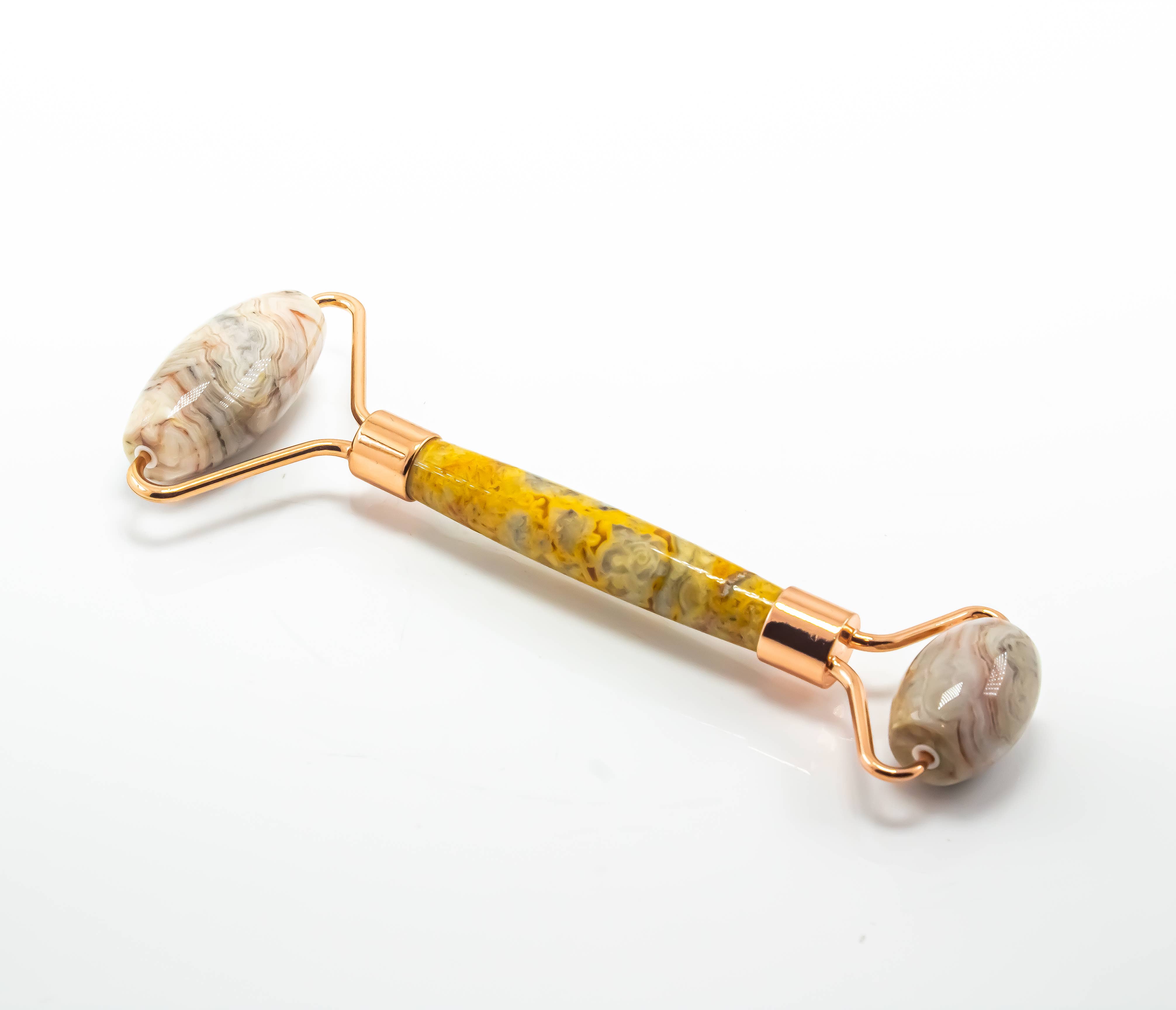 Quasar Gems USA – Massajador corporal por atacado – Rolinhos de Massagem Facial com Pedras Preciosas19