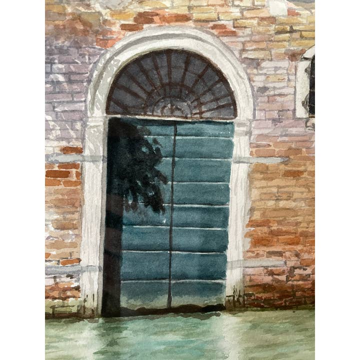 The Campbell Creative - Wholesale Art Print - "Romite" - Venice Watercolor Print1
