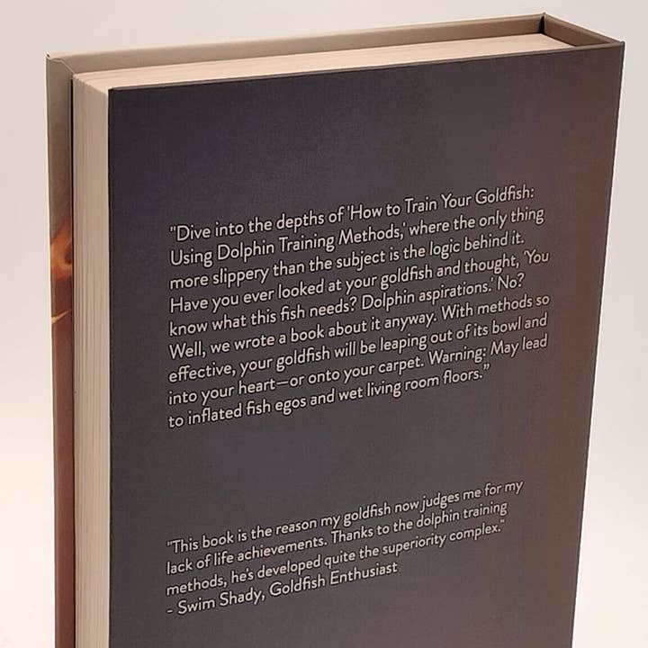 Book Boxes - Wholesale Decorative Box - How to Train Your Goldfish Using Dolphin Training Techniques5
