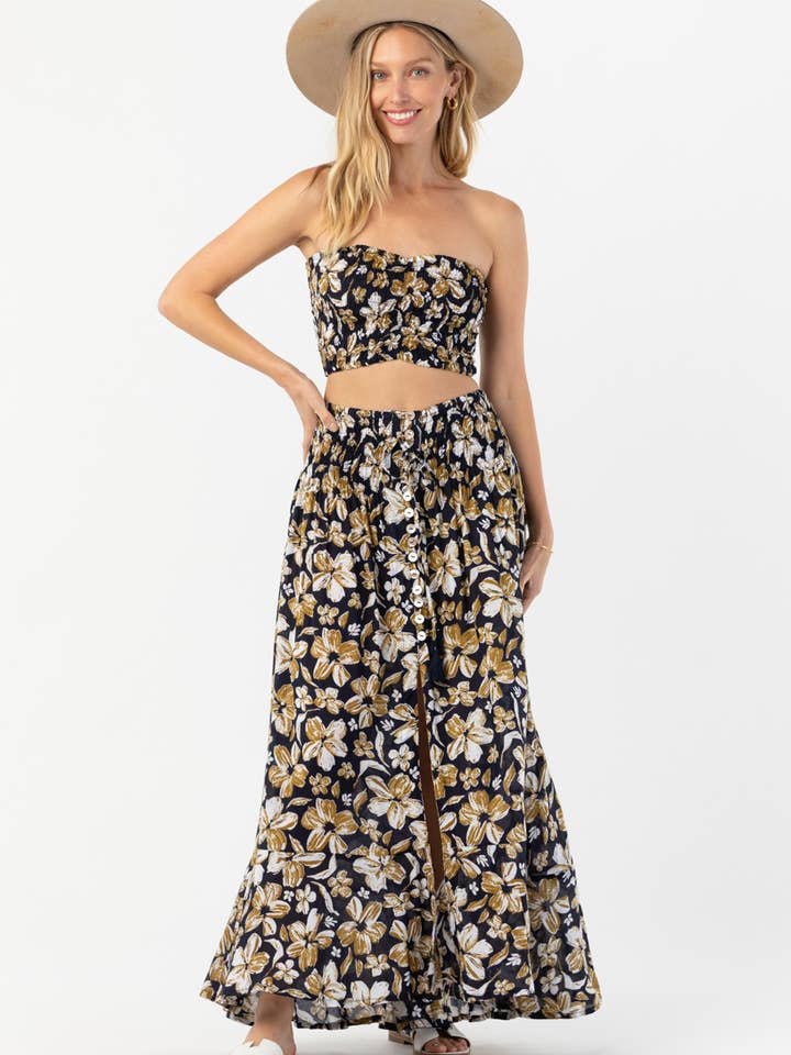 Lihue Noir Haut court sans manches Hollie en vente sur Faire2