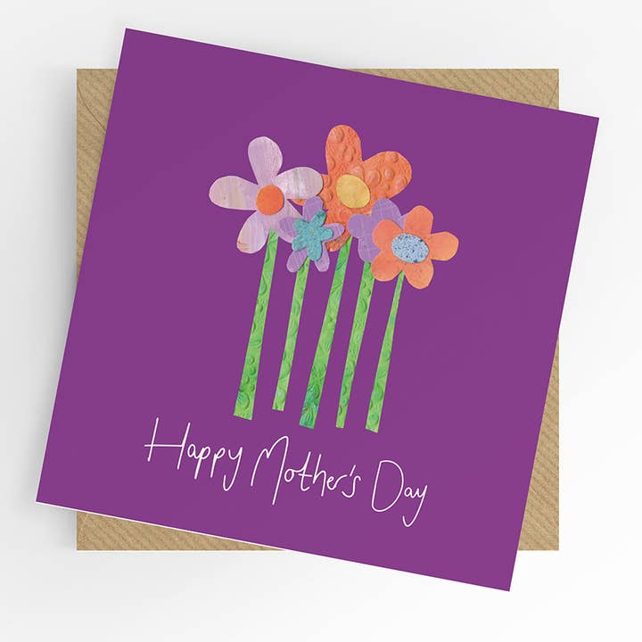 Mother's Day card, Flowers for wholesale by Under the Willow Tree