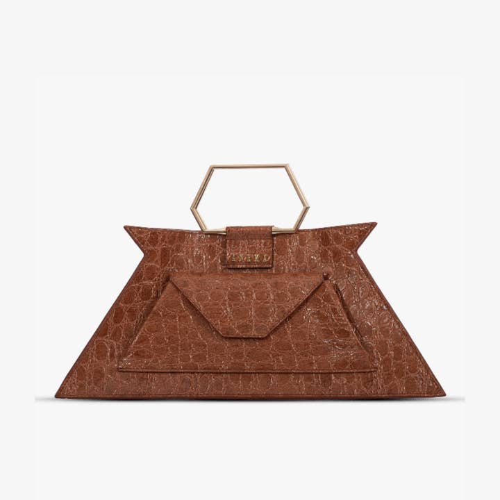 Sibilla Cruise Croco Marron pour la vente par Anema