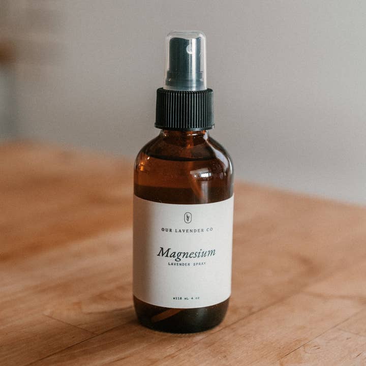 Lavender Magnesium Spray for wholesale by Our Lavender Co