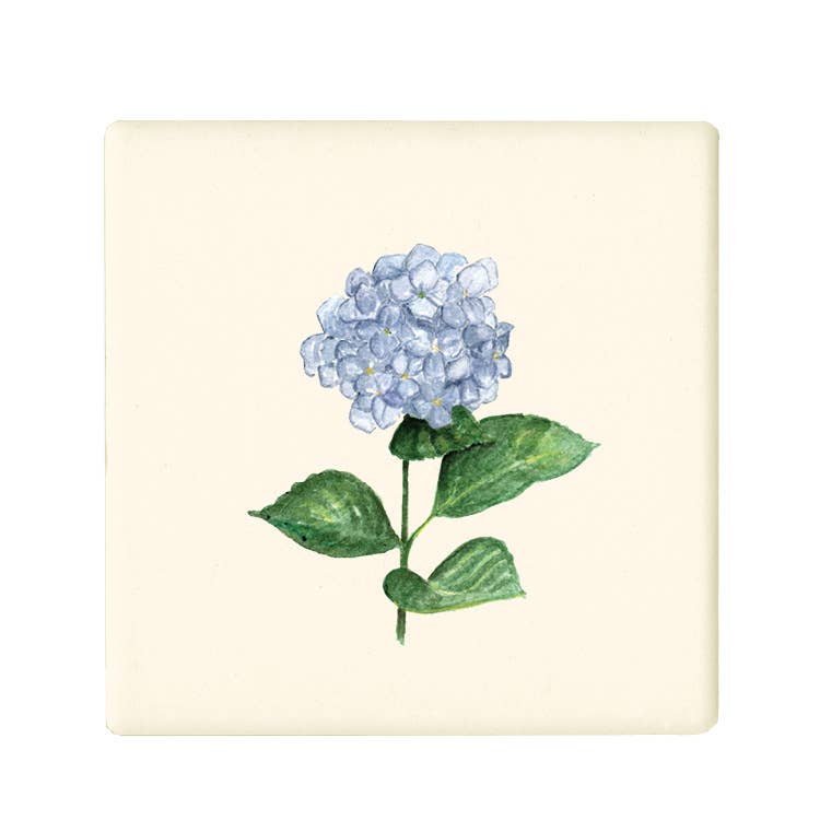 Tina Labadini Designs - Wholesale Coasters - hydrangea coaster