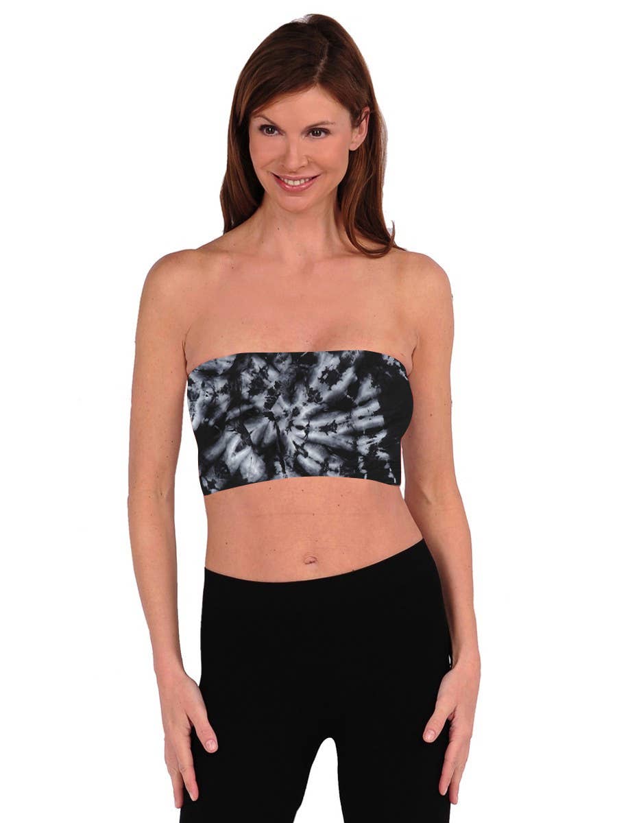 TINA Stephens Italy/Tees By Tina - Wholesale Bustier - Women's - Tie Dye Bandeau (49B)0