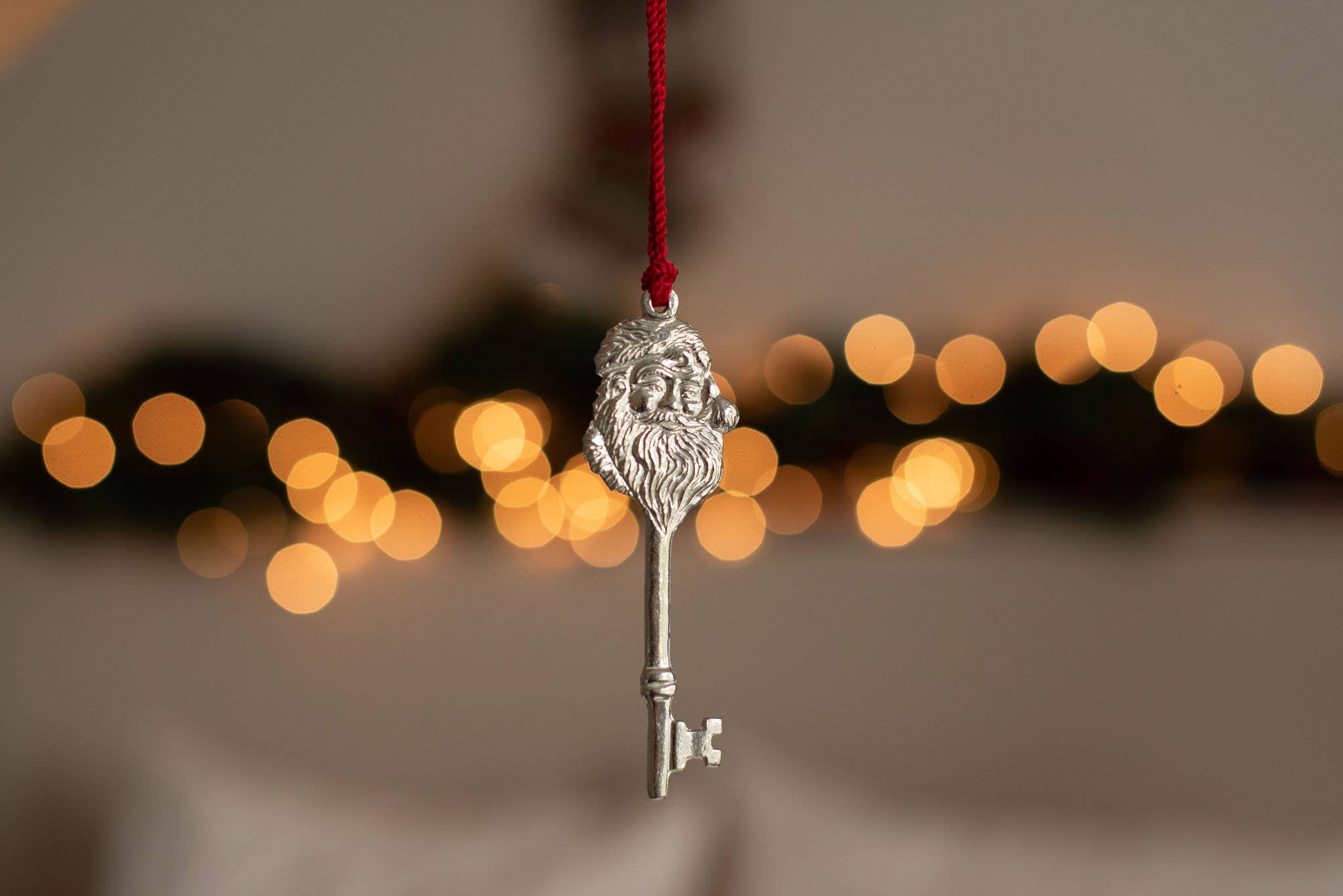 House of Morgan Pewter - Wholesale Christmas Decoration - Kids & Baby - Magical Santa Key Ornament - Christmas Eve Gift for Child8
