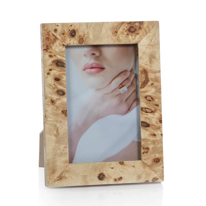 Burlwood Fineer fotolijst voor wholesale door Zodax