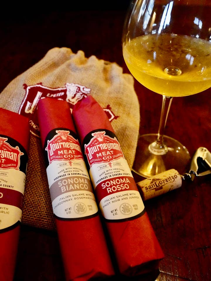 Le Vigneron, Coffret Cadeau Salumi pour la vente par Journeyman Meat Co.