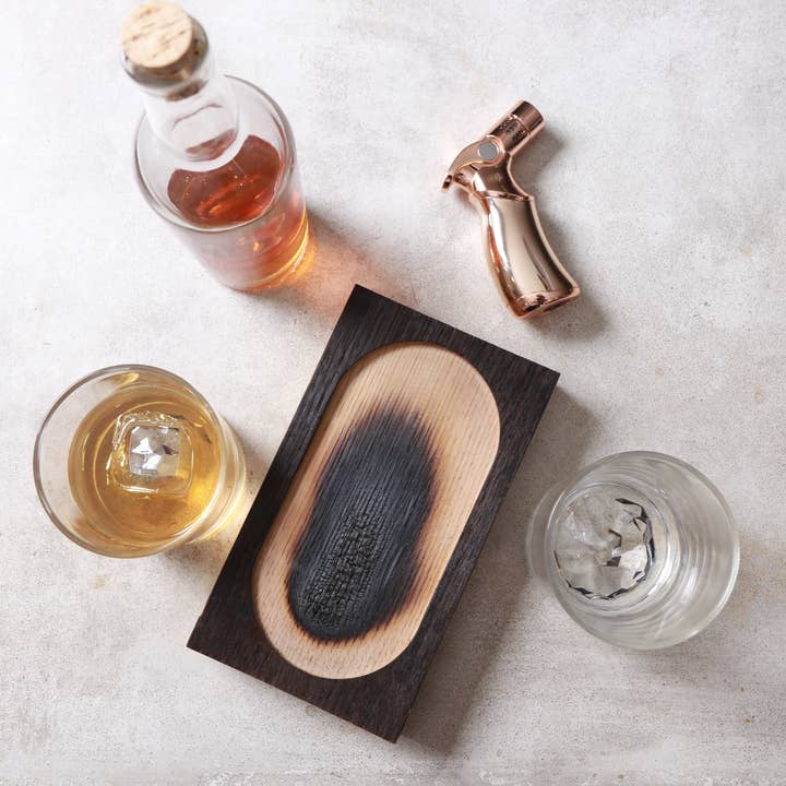 Motor City Barrels - Wholesale Cocktail/Liquor Glass - Ember Series Barrel Smoked Cocktail Kit13