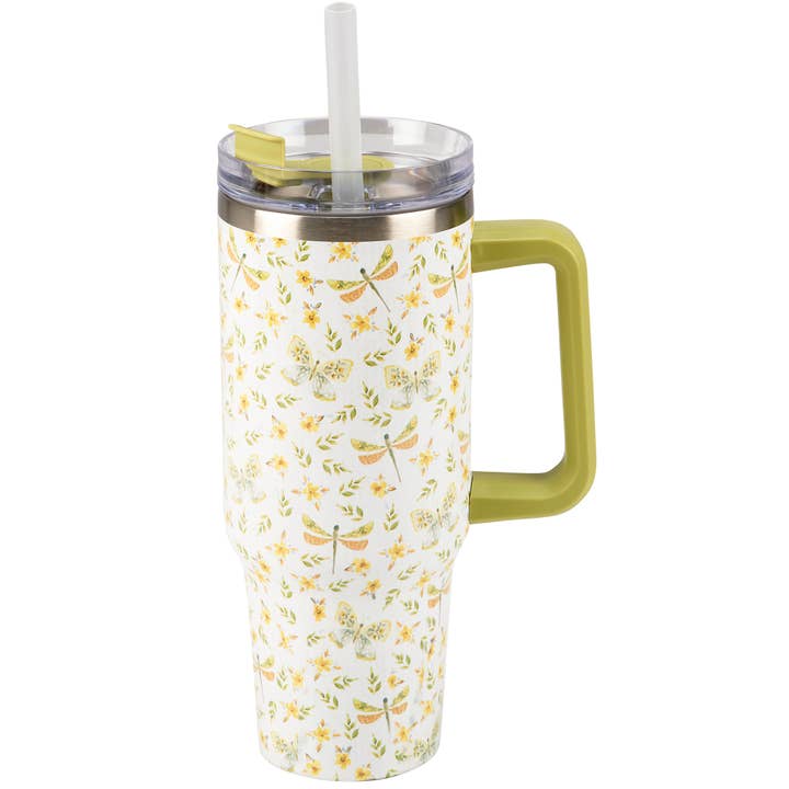 Butterfly Travel Mug for wholesale by Primitives by Kathy