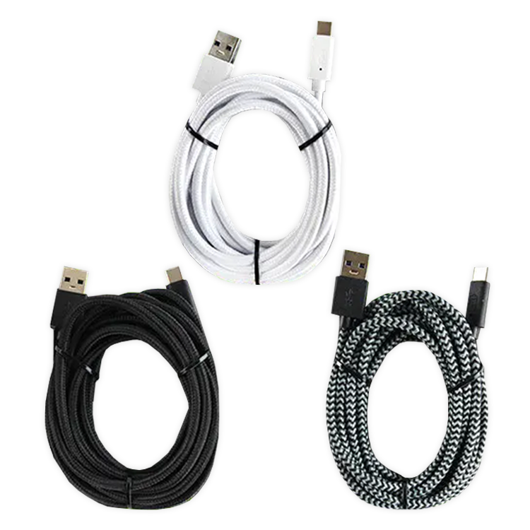 Novelty Brands - Wholesale Charging Cable - Gadget Gear USB to USB-C 9FT Charging Cable Boxed Assortment2