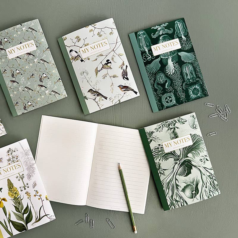 Koustrupco - Wholesale Notebook - Garden Birds - Note Booklet - Made in Denmark2