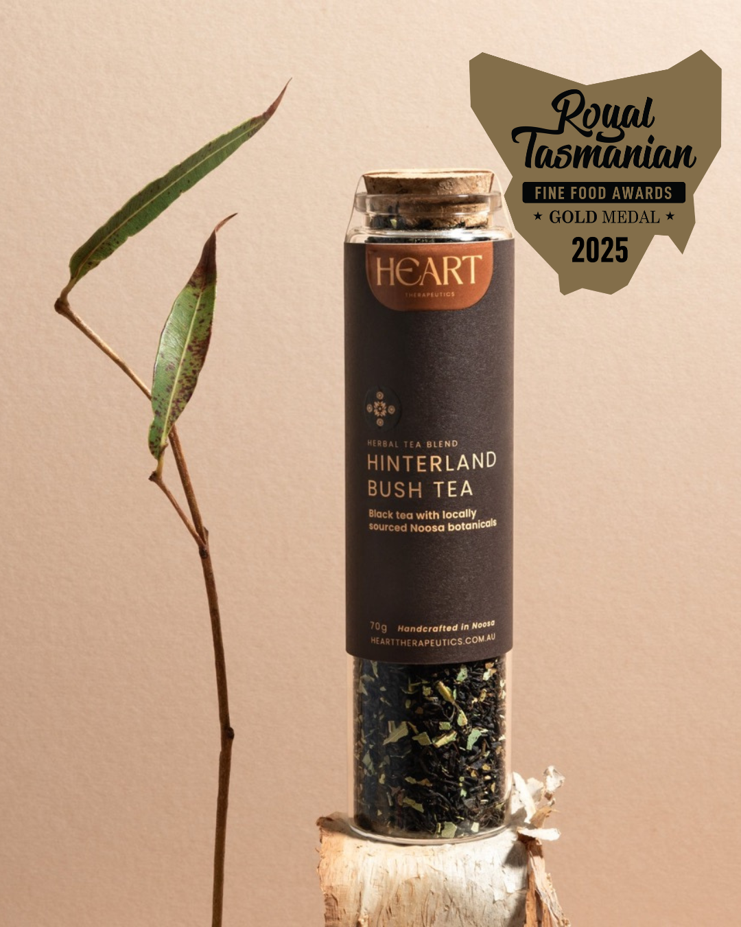 Heart Therapeutics - Wholesale Loose Tea - HINTERLAND BUSH TEA ~ Black tea with Noosa Native Botanicals1