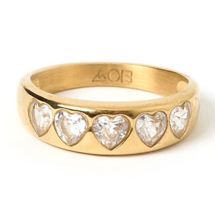 J'adore Gold Ring - Stone for wholesale by Arms Of Eve