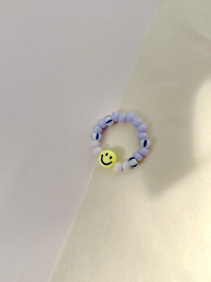 STUDIO LIV - Ring POLLY - Lilac/Multicolor for wholesale by STUDIO LIV