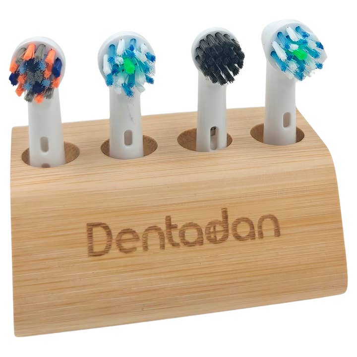 Dentadan Bamboe Tandenborstelkop Houder (4 koppen) voor wholesale door Dentadan