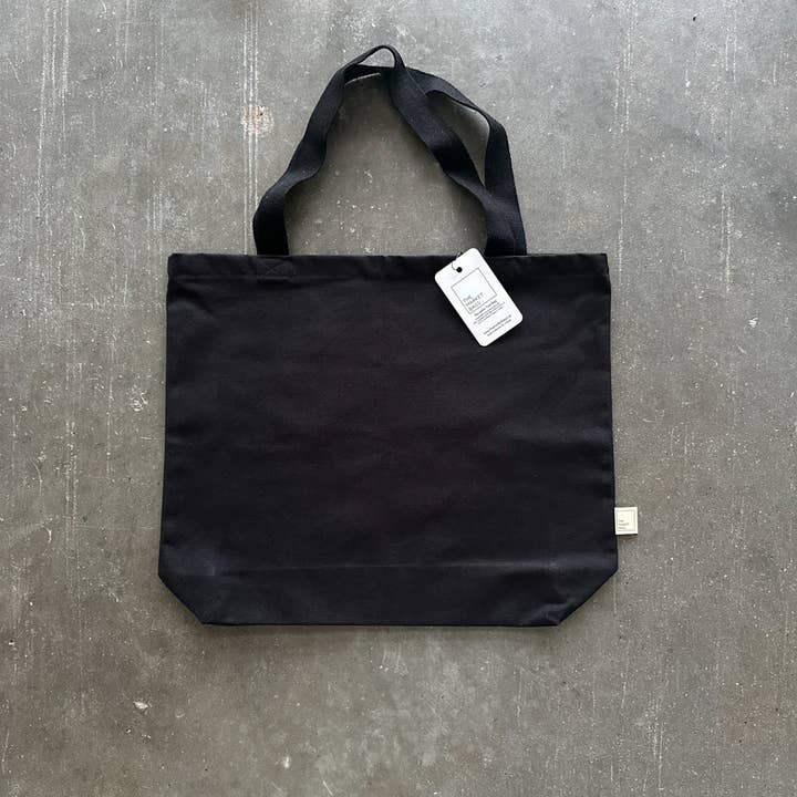The Oversized Tote - Negro para venta al por mayor de The Market Bags