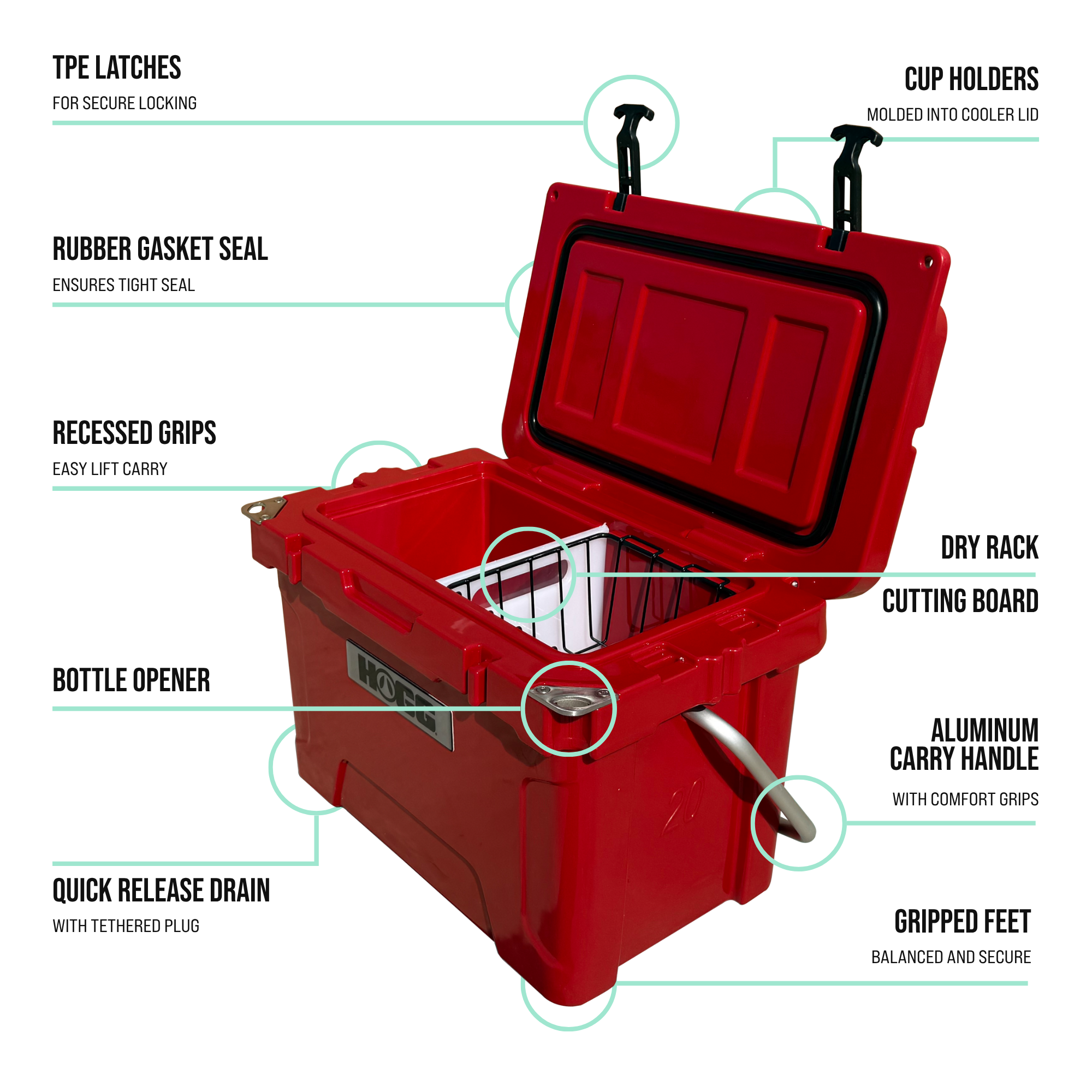 Hogg Outfitters - Wholesale Cooler/cooler bag - 20QT COOLER11