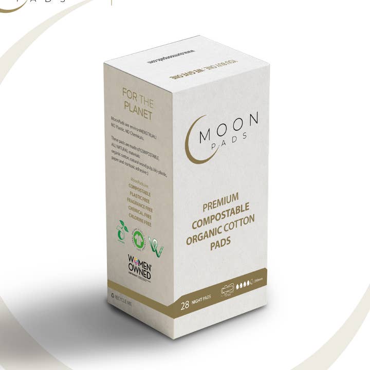 Night Pads (28pc) for wholesale by Our MoonPads