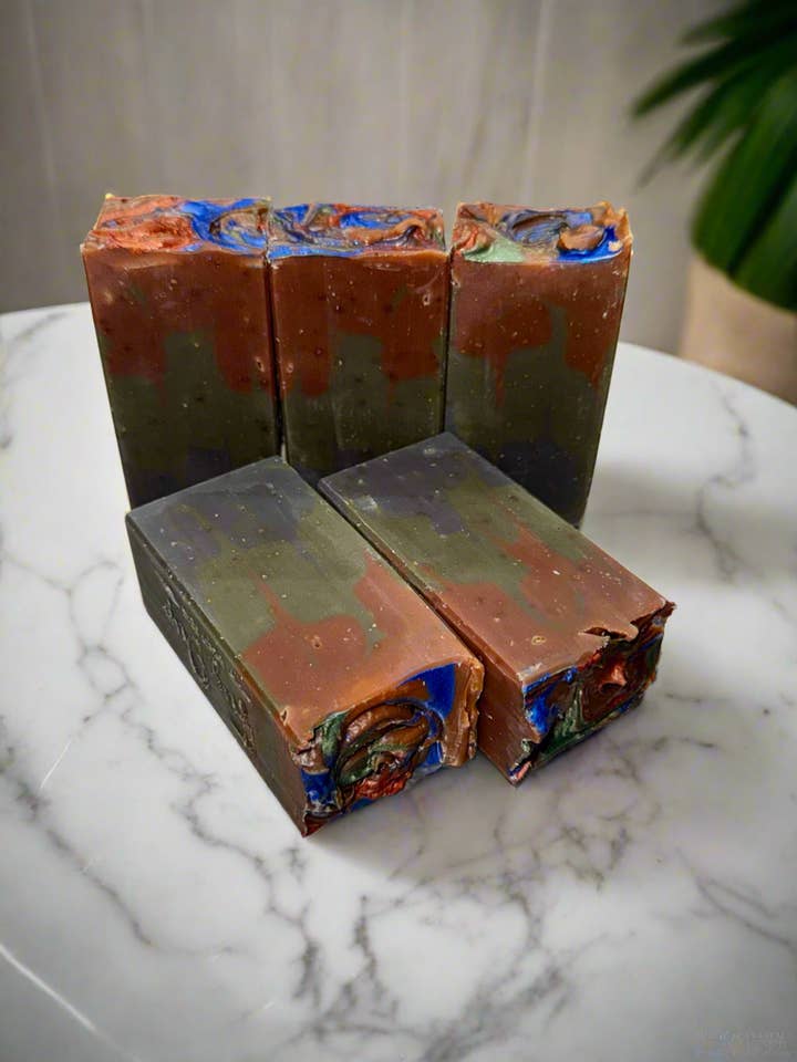 Mahagoni-Teakholz-Seife für den Großhandel von Friz Drip Bath & Body