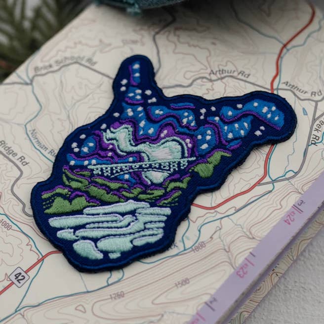 Parche de estrellas de medianoche que brillan en la oscuridad para venta al por mayor de Loving WV