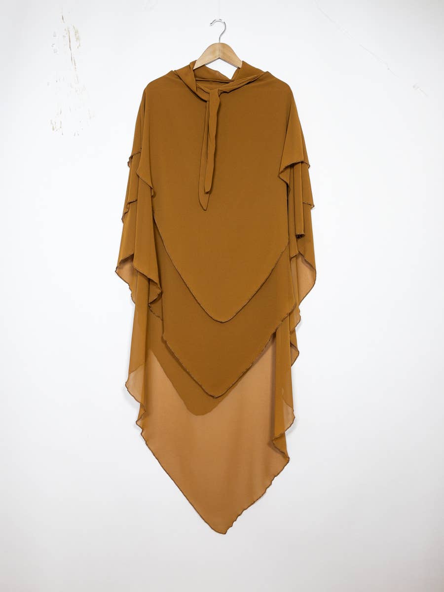 IDEAL OUTFIT - Wholesale Hijab - Women's - Khimar three shuttlecock for women ref:231719