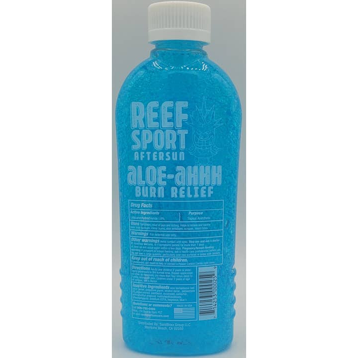 Reef Sport Suncare - Wholesale Aftersun/Sun Damage Repair Cream - REEF ALOE-Ahhh BLUE Gel - 8z3