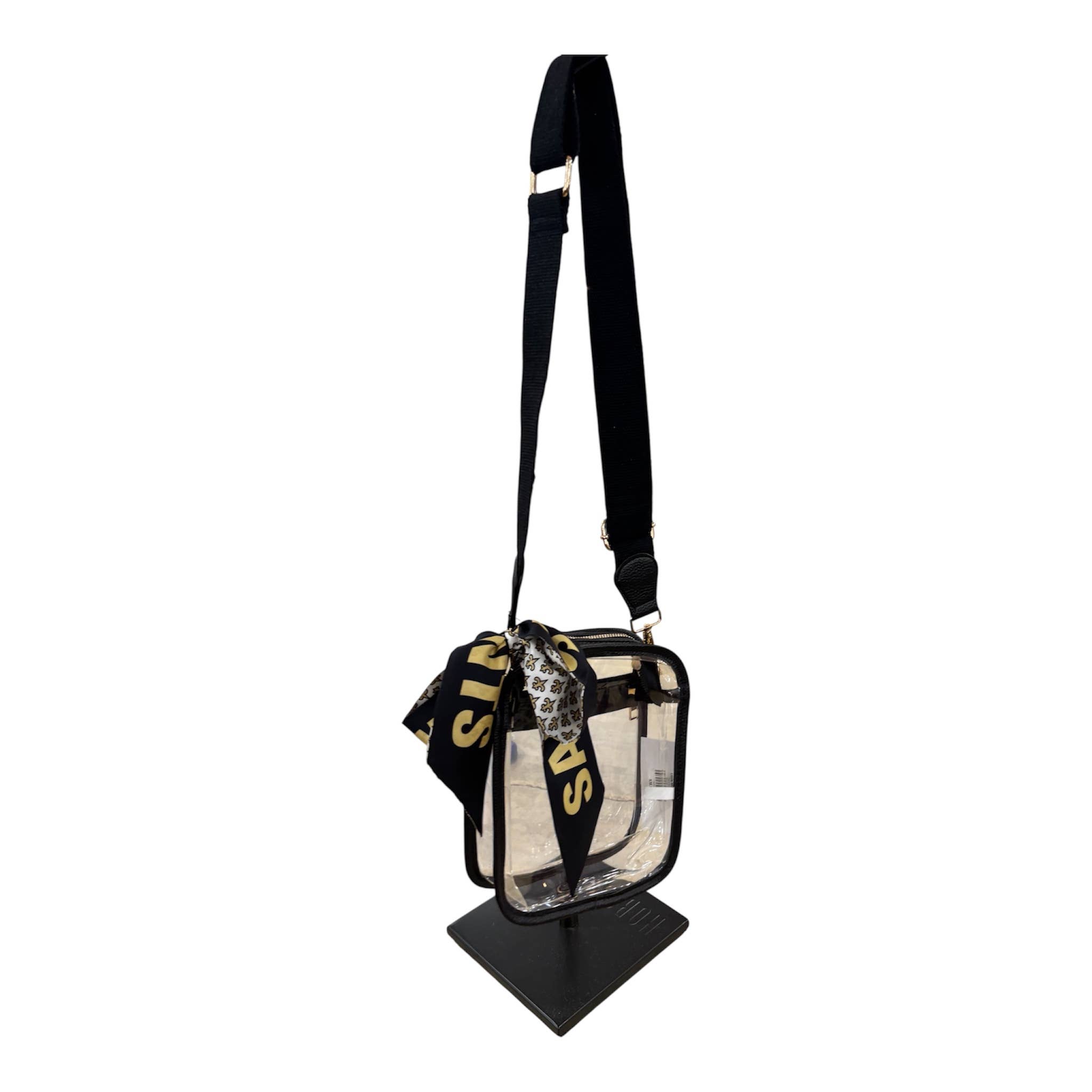 WHEREable Art, LLC – wholesale Scarf – Women's – Silk Saints Fleur De Lis Twilly Scarf1