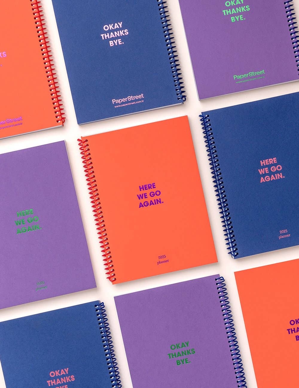 Paper Street - Wholesale Planner - 2025 - Here We Go Again - Purple6