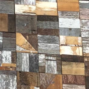 Heartland Designs - Wholesale Coasters - Wood Coaster Mosaic Reclaimed
