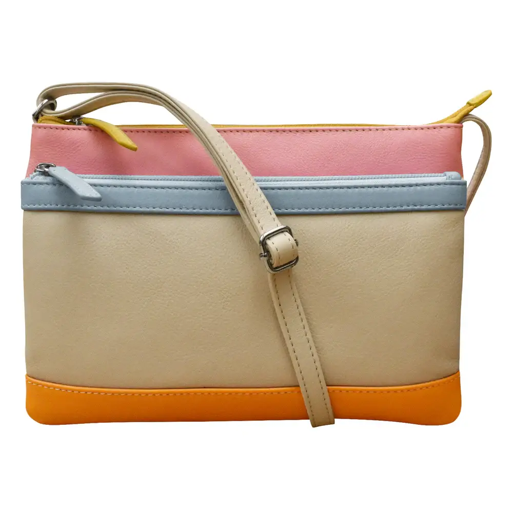 ili New York - Wholesale Crossbody Bag - Women's - 6028 Double Zip Crossbody Bag22