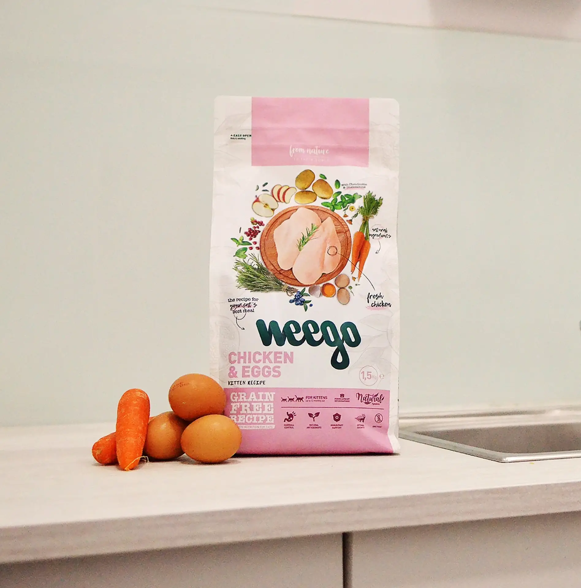 Weego – wholesale Pet food – Cat – Weego Cat Food Chicken & Eggs3