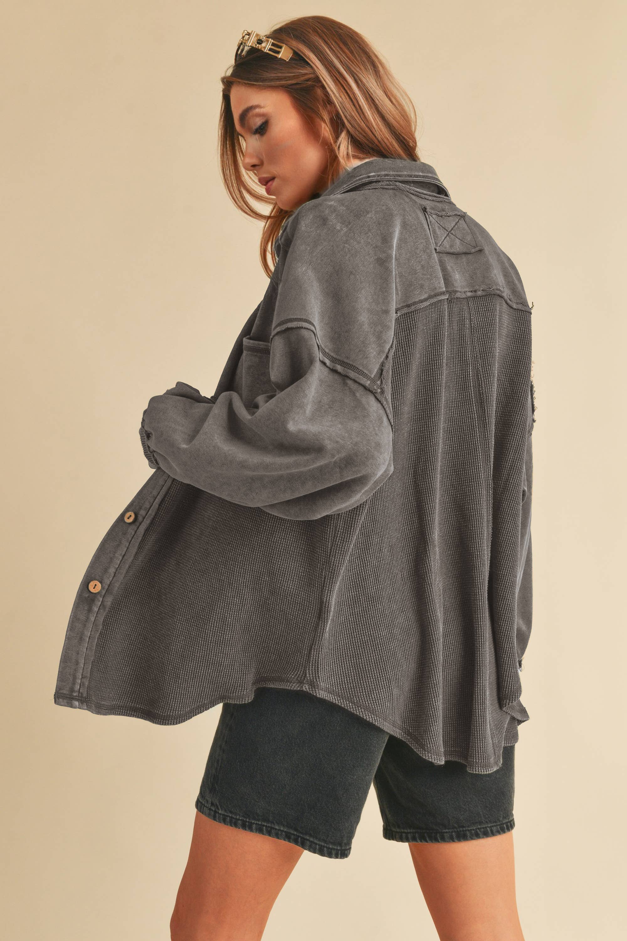 AEMI + CO - Wholesale Denim Jacket - Women's - 576BK Judie Jacket35