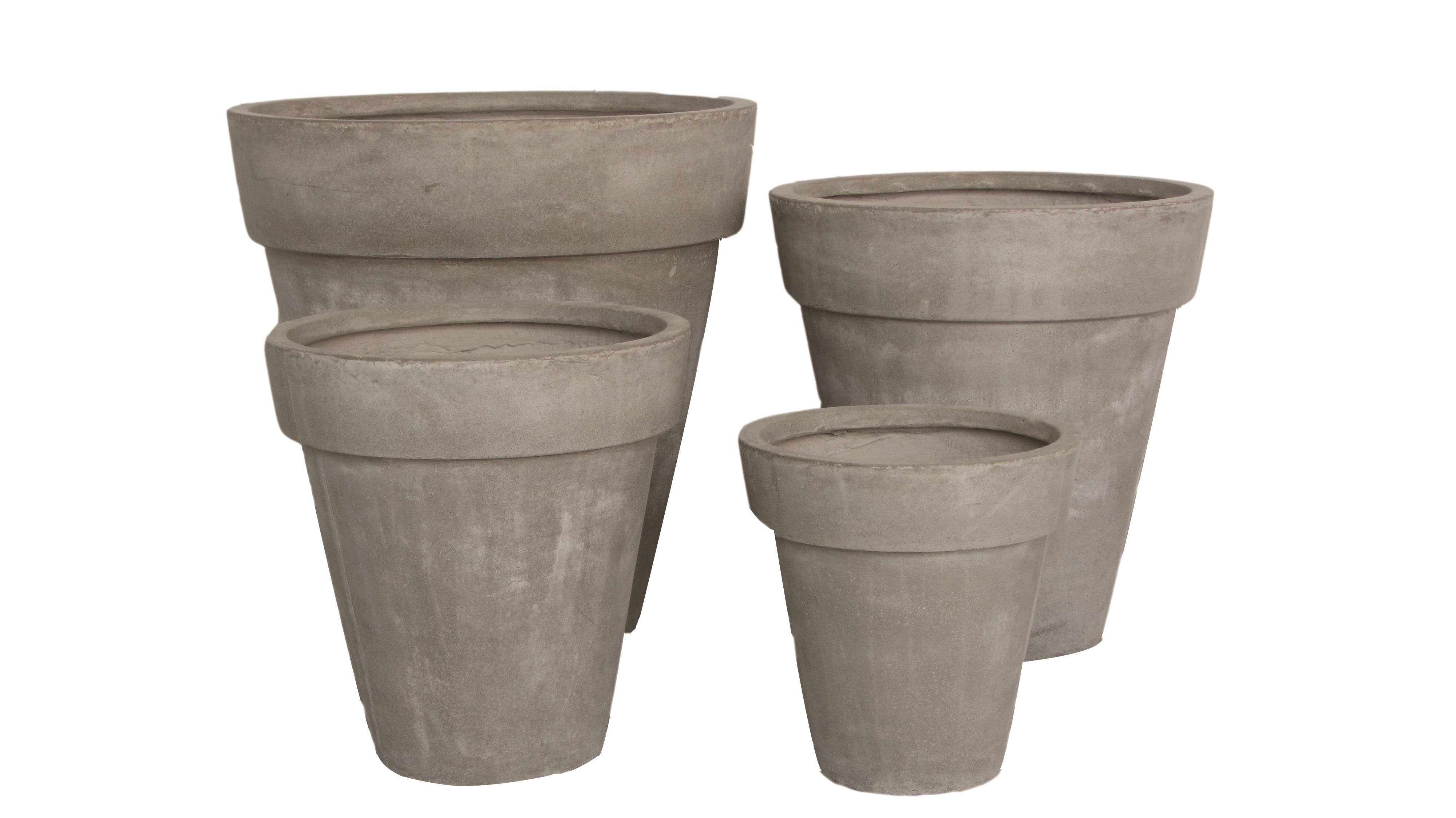 Braun - Venta al por mayor Macetas - Juego de Macetas Rim - Piedra Arenisca0